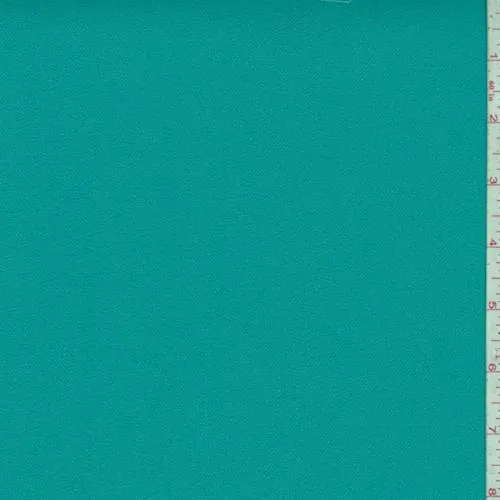 3 1/8 YD PC-Dark Teal Crepe Georgette Fabric