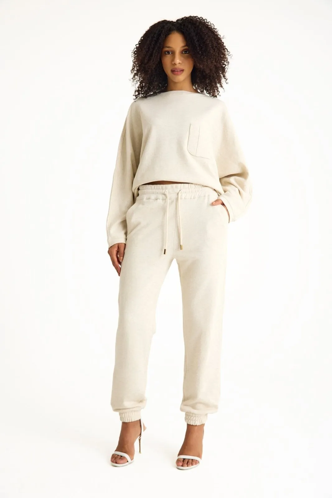 Beige Women's Lounge Pant