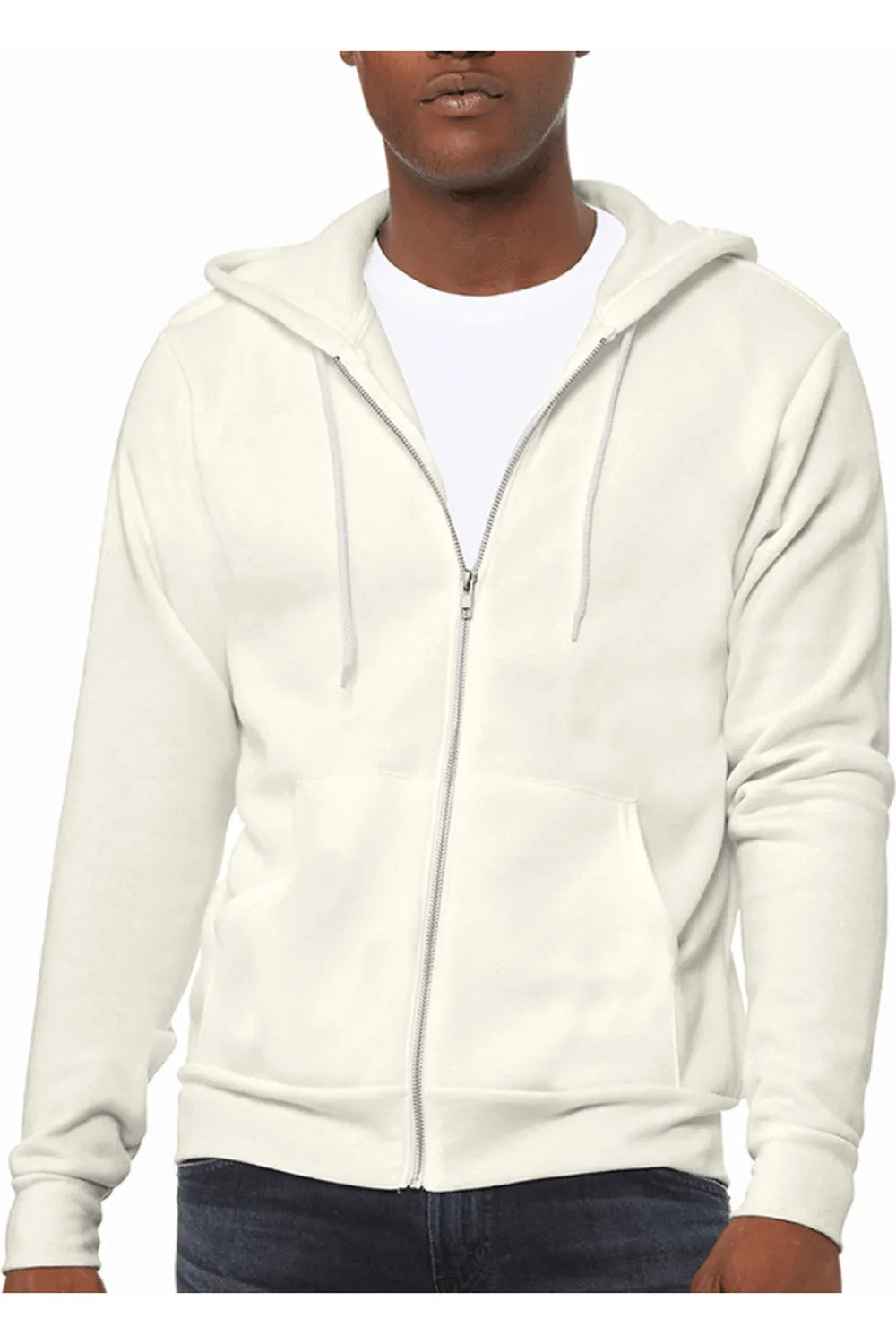 Bella   Canvas Unisex Full Zip Hoodie