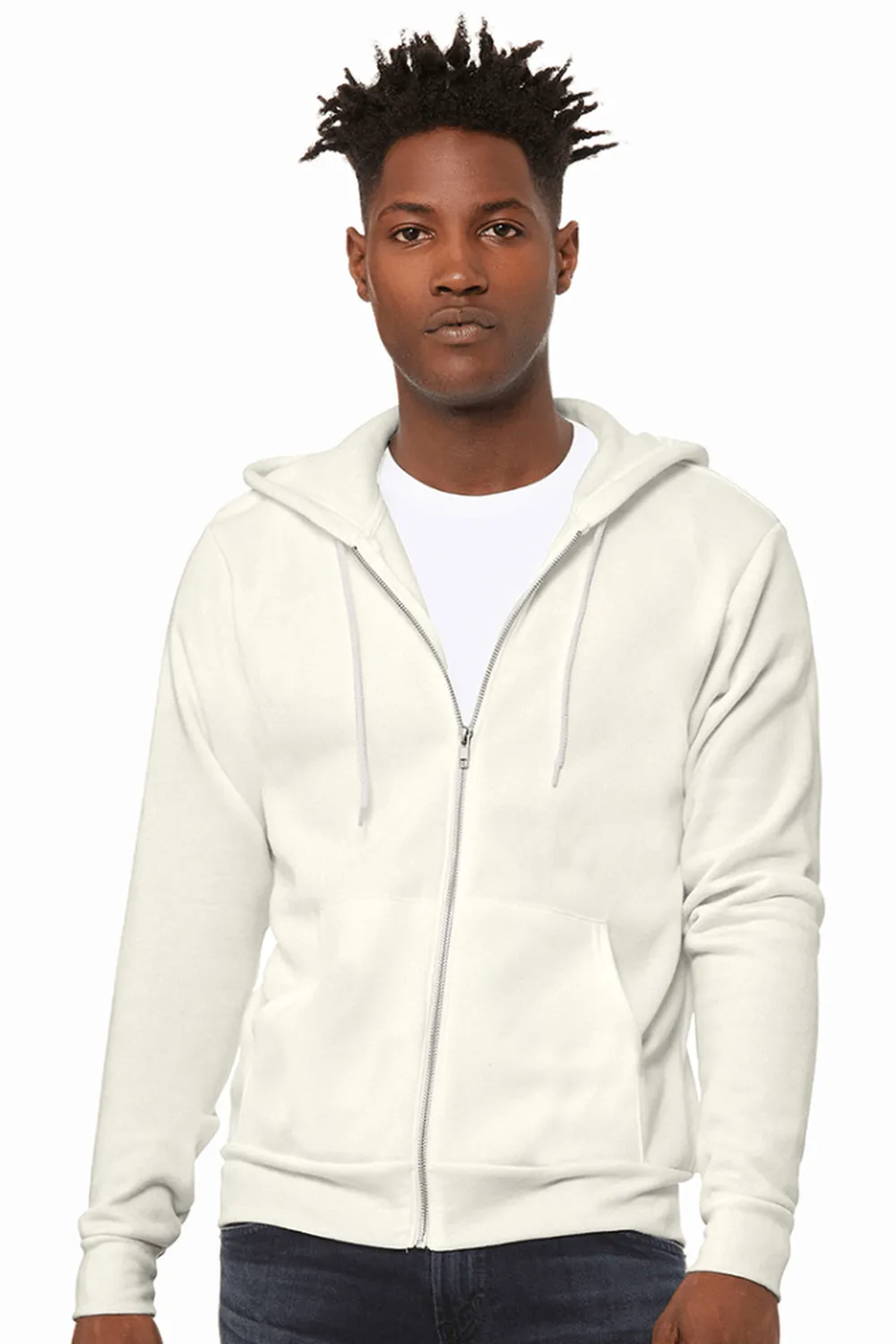 Bella   Canvas Unisex Full Zip Hoodie