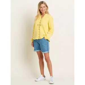 Brakeburn 18 Yellow Jessie Embroidered Blouse