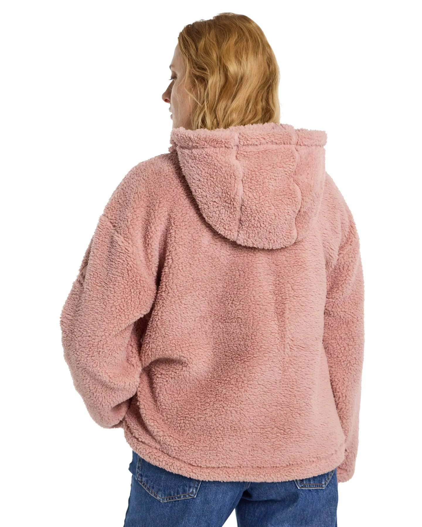 Burton Women's Lemma Fleece Pullover - Powder Blush