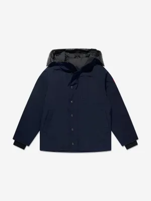 Canada Goose Kids Logan Parka in Navy