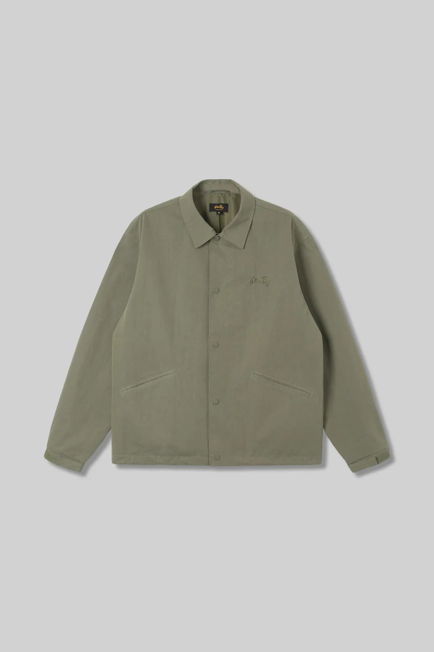 Coach Jacket - Olive Nyco Ripstop