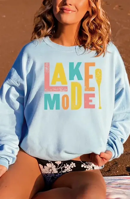 Colorful Lake Mode Sweatshirt