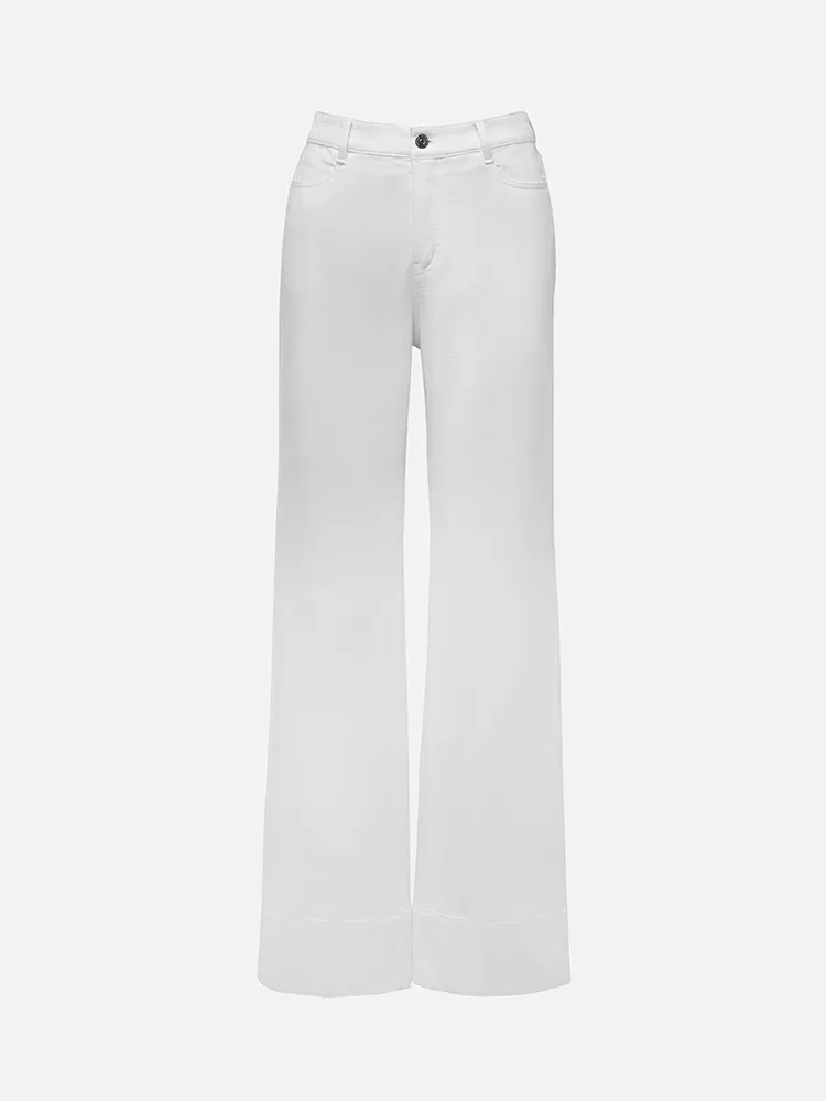 EP YAYING Straight-Leg Wide-Leg Jeans