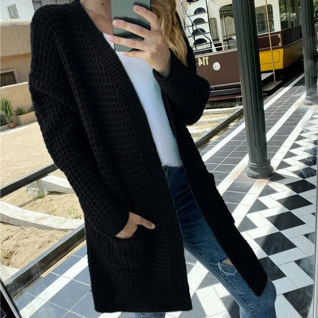 Fashion Oversized Cardigan