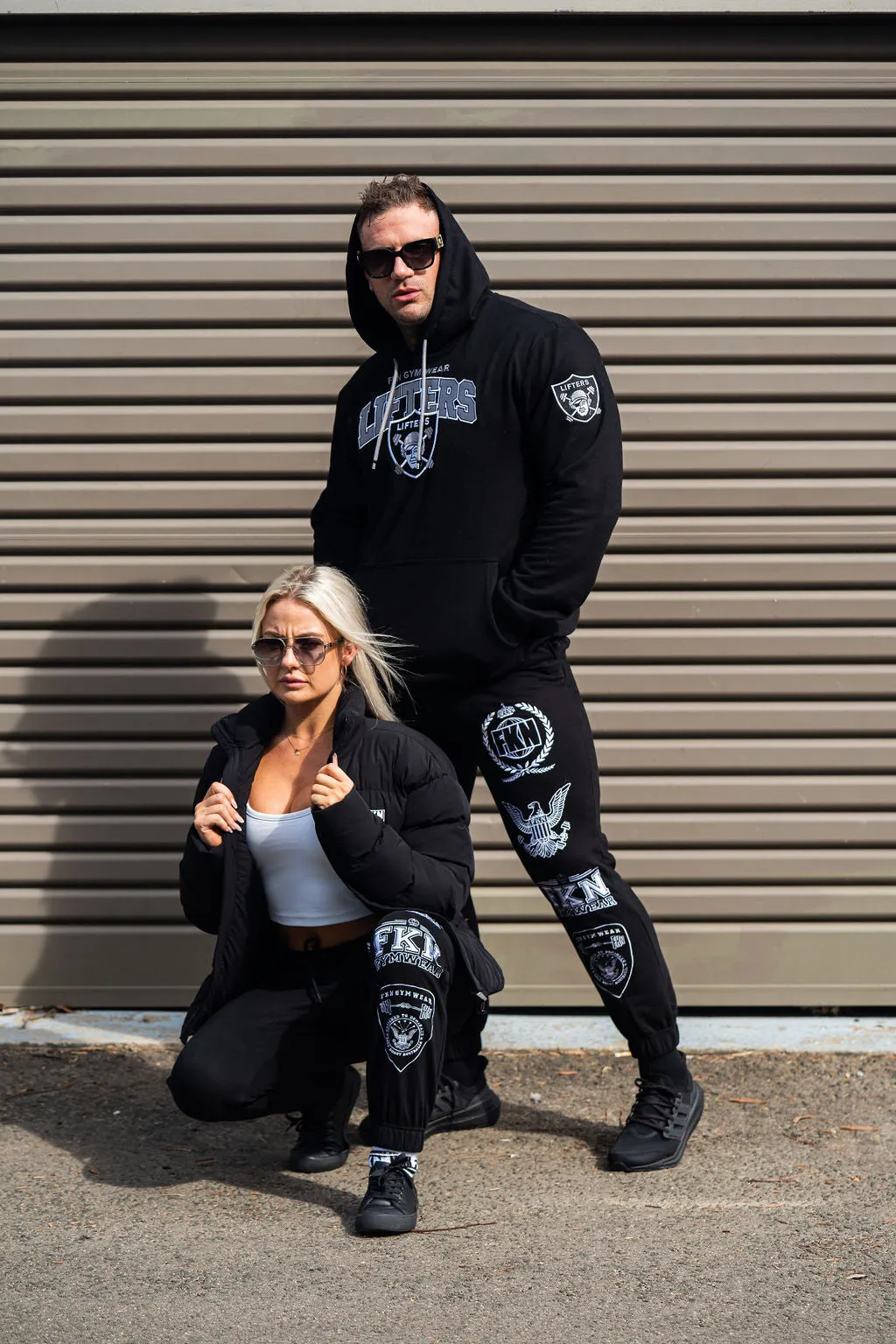 HEIST | Men's Oversized Gym Joggers | Black