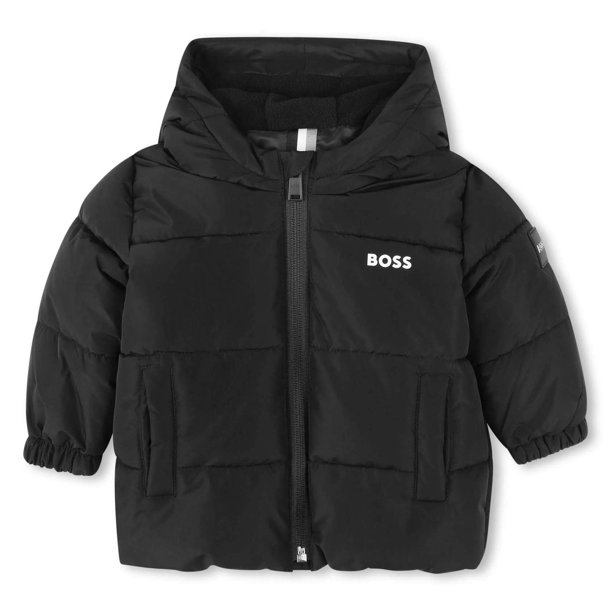 Hugo Boss Baby Boys Black Puffer Jacket