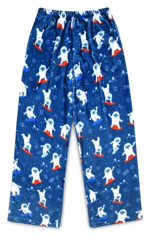 Iscream Steady Yeti Plush Pants