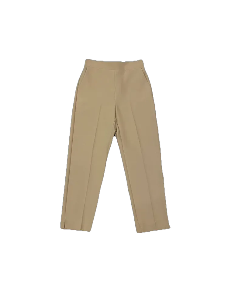 Maryley camel relaxed pants