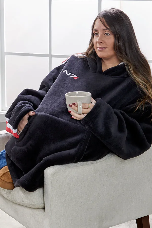 Mass Effect N7 Blanket Hoodie