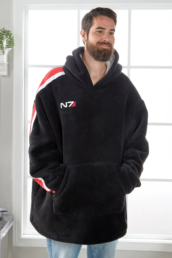 Mass Effect N7 Blanket Hoodie