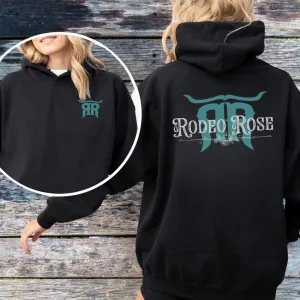 NEW Rodeo Rose Cattle Brand Hoodie