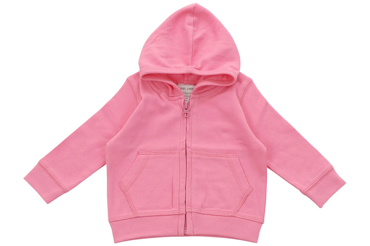 pink hoodie