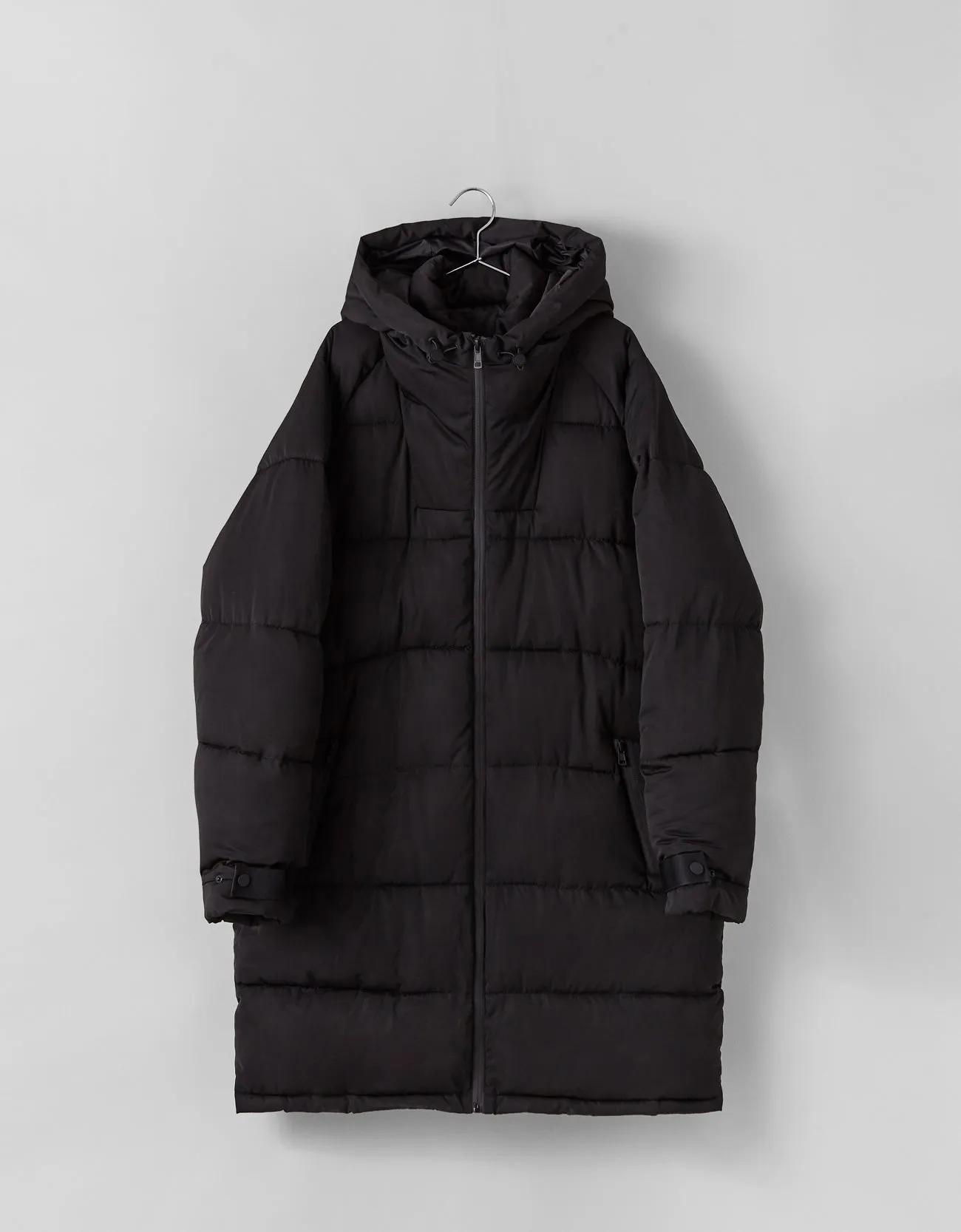 Puffer hooded coat