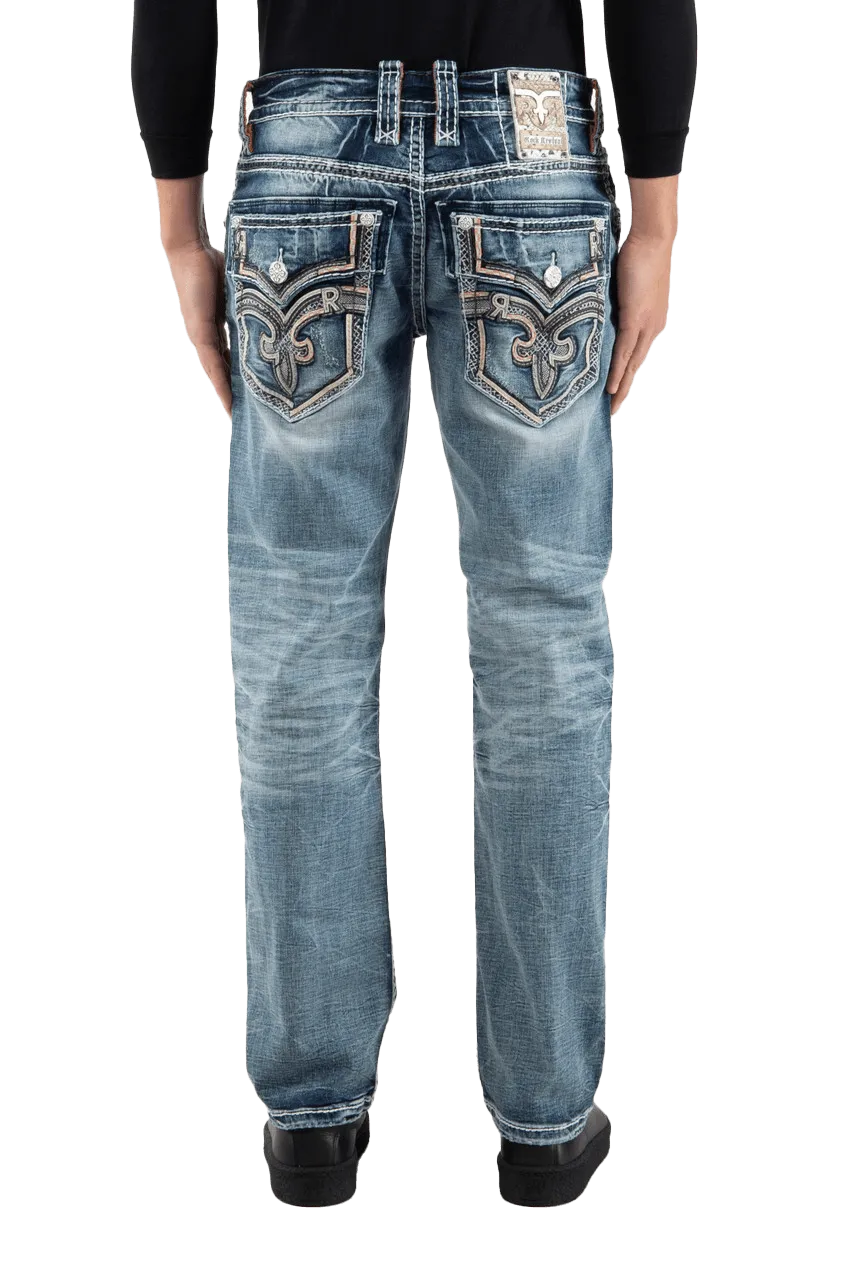 Rock Revival Men's Brycen Straight Jeans