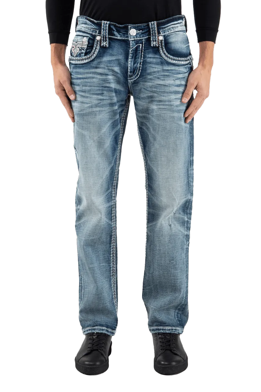 Rock Revival Men's Brycen Straight Jeans