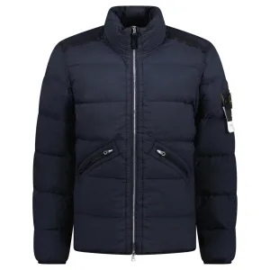 Stone Island Puffer Seamless Tunnel Nylon Navy