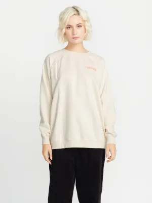 Stone Magic Boyfriend Crew Sweatshirt - Cloud