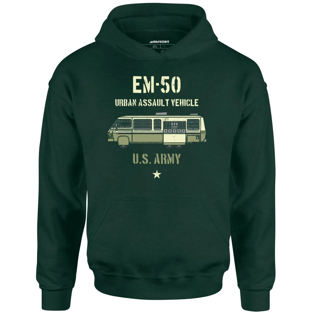 Stripes EM-50 Urban Assault Vehicle - Unisex Hoodie