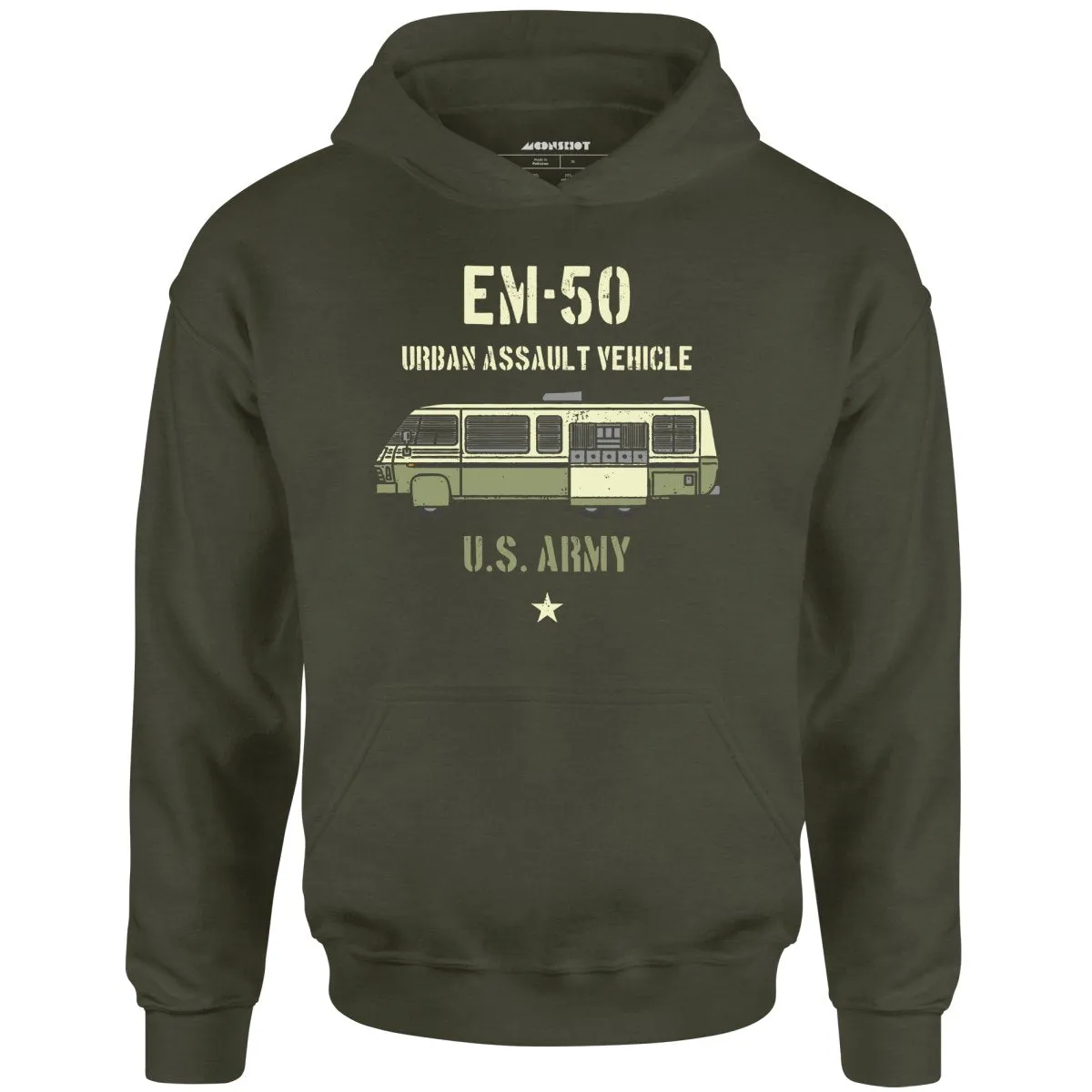 Stripes EM-50 Urban Assault Vehicle - Unisex Hoodie