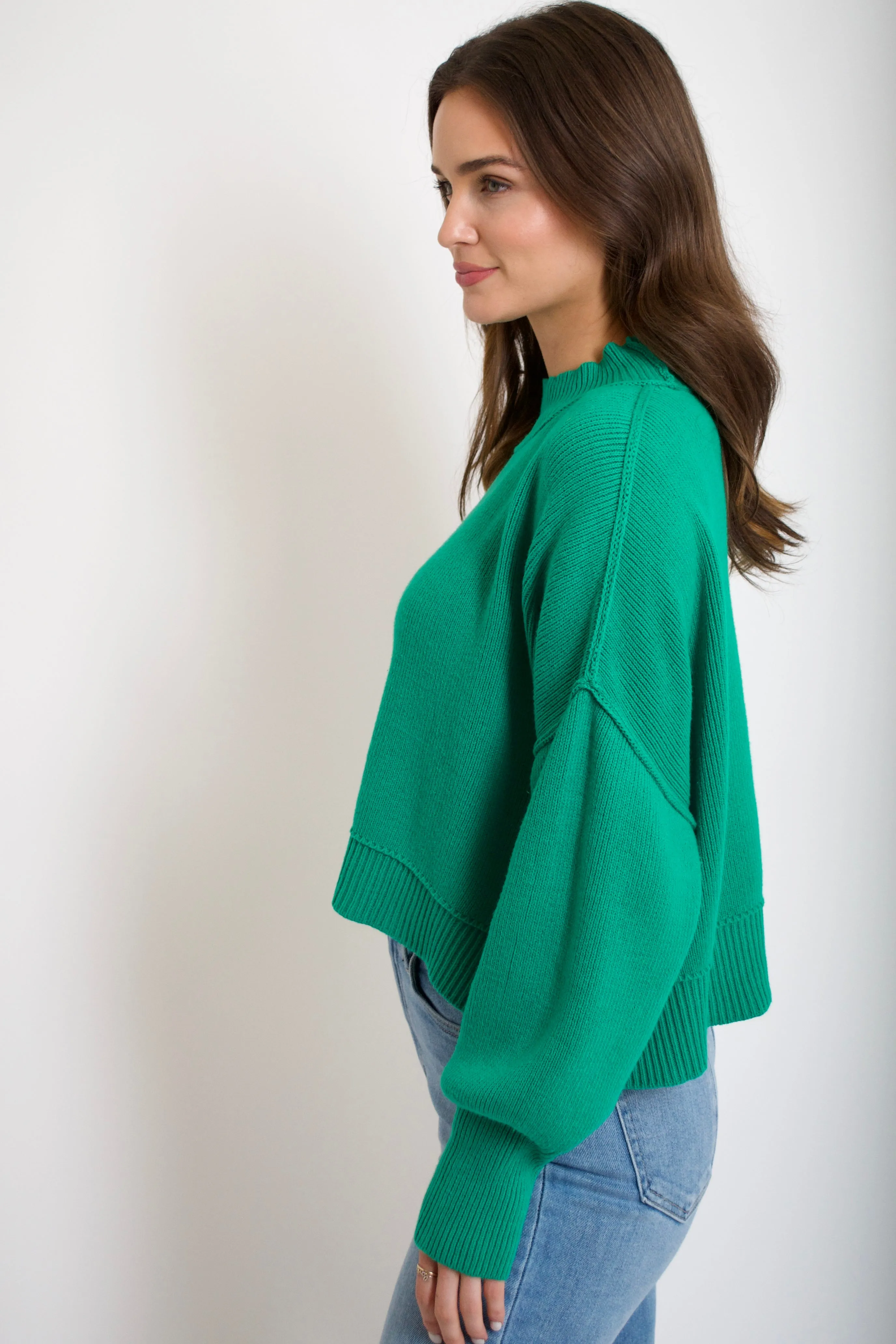 Susie Cropped Sweater // 2 colors