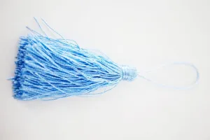 Tassel blue 17cm