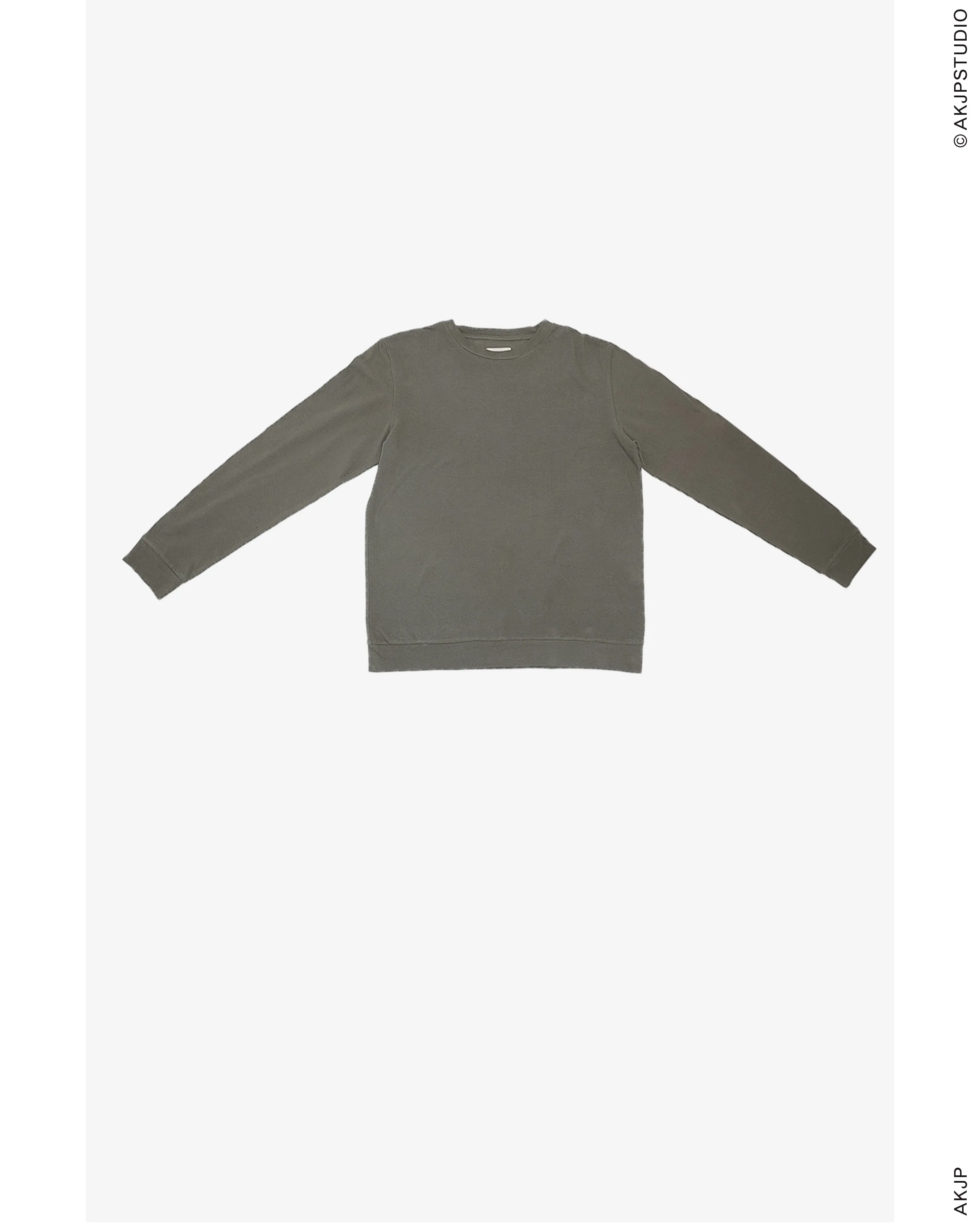 Tennis T (Olive Green) Long Sleeve