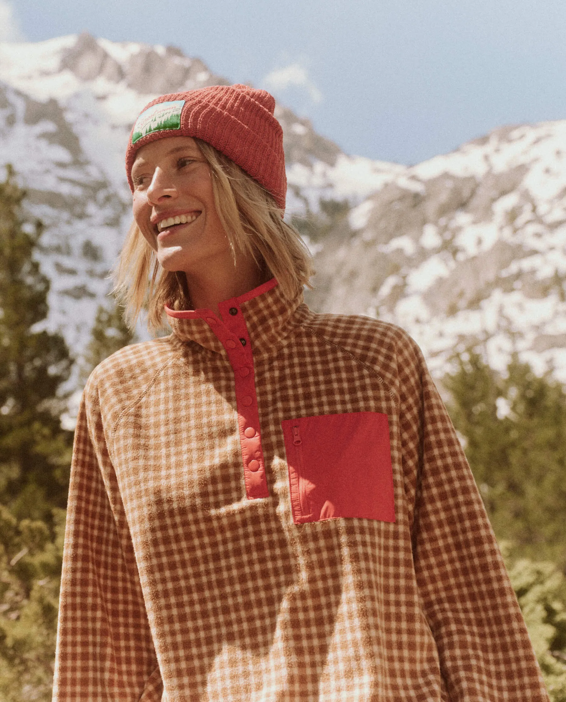 The Excursion Pullover. -- Acorn Switchback Plaid