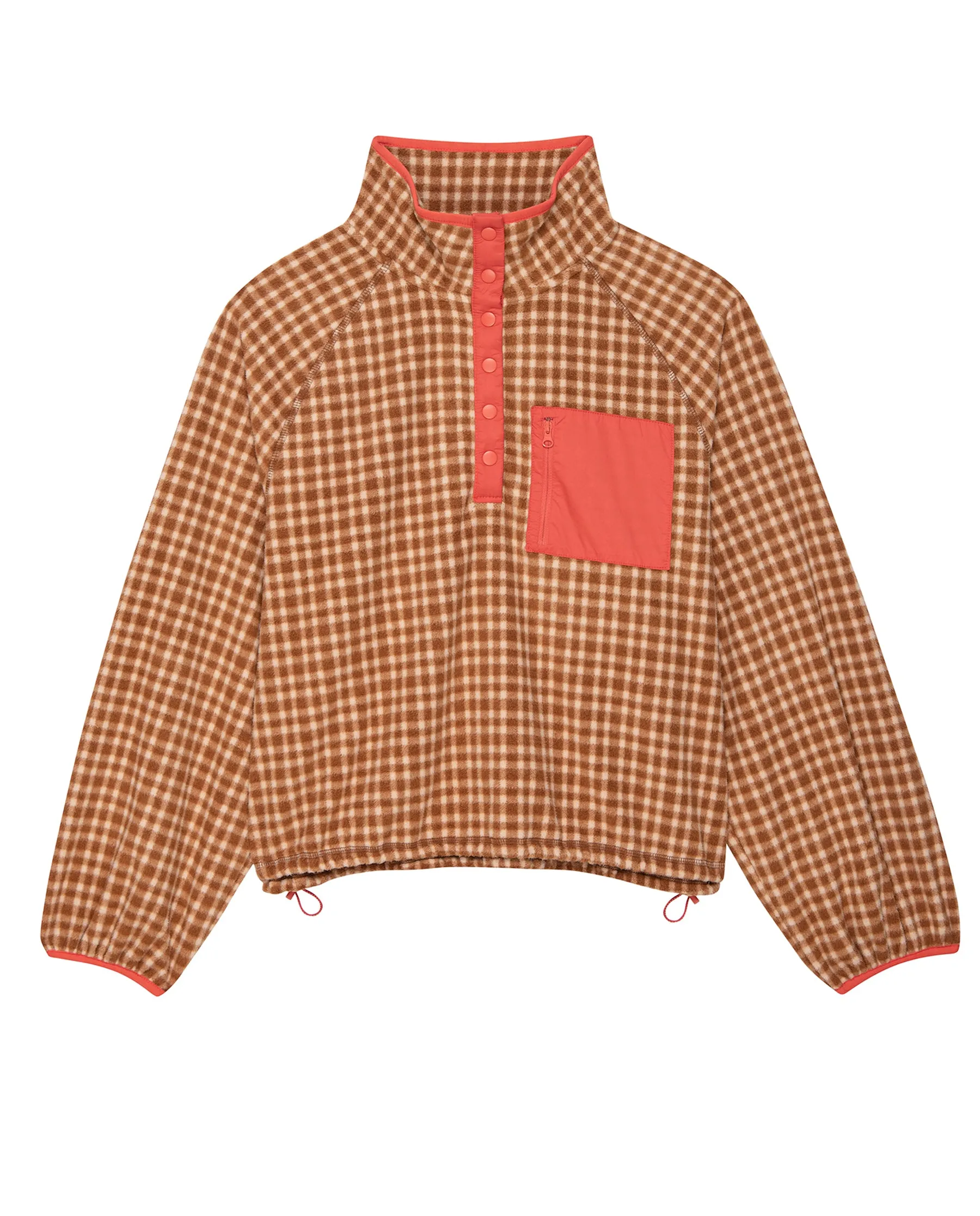 The Excursion Pullover. -- Acorn Switchback Plaid