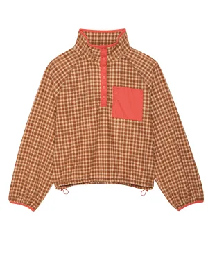 The Excursion Pullover. -- Acorn Switchback Plaid