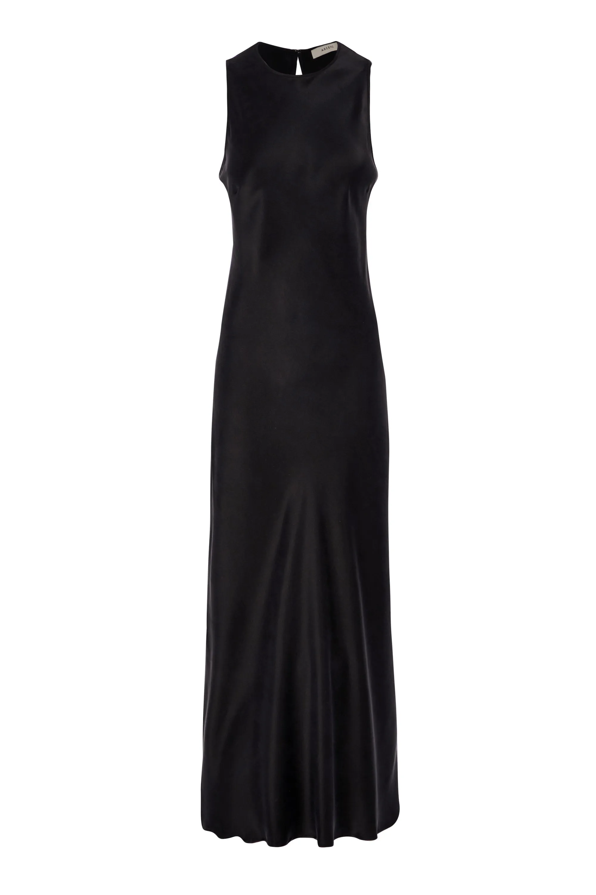 Valencia Slip Dress Black Silk