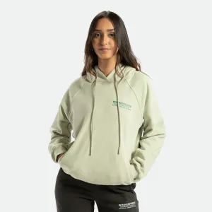 WOMEN-GO BEYOND-EMPOWERMENT-HOODIE (GREEN-LILY)